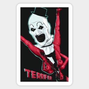 Terrifier Movie Art Sticker